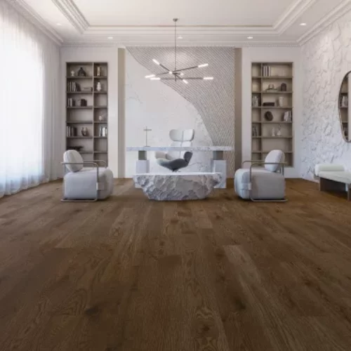 Explore the impact of wood flooring color on home aesthetics