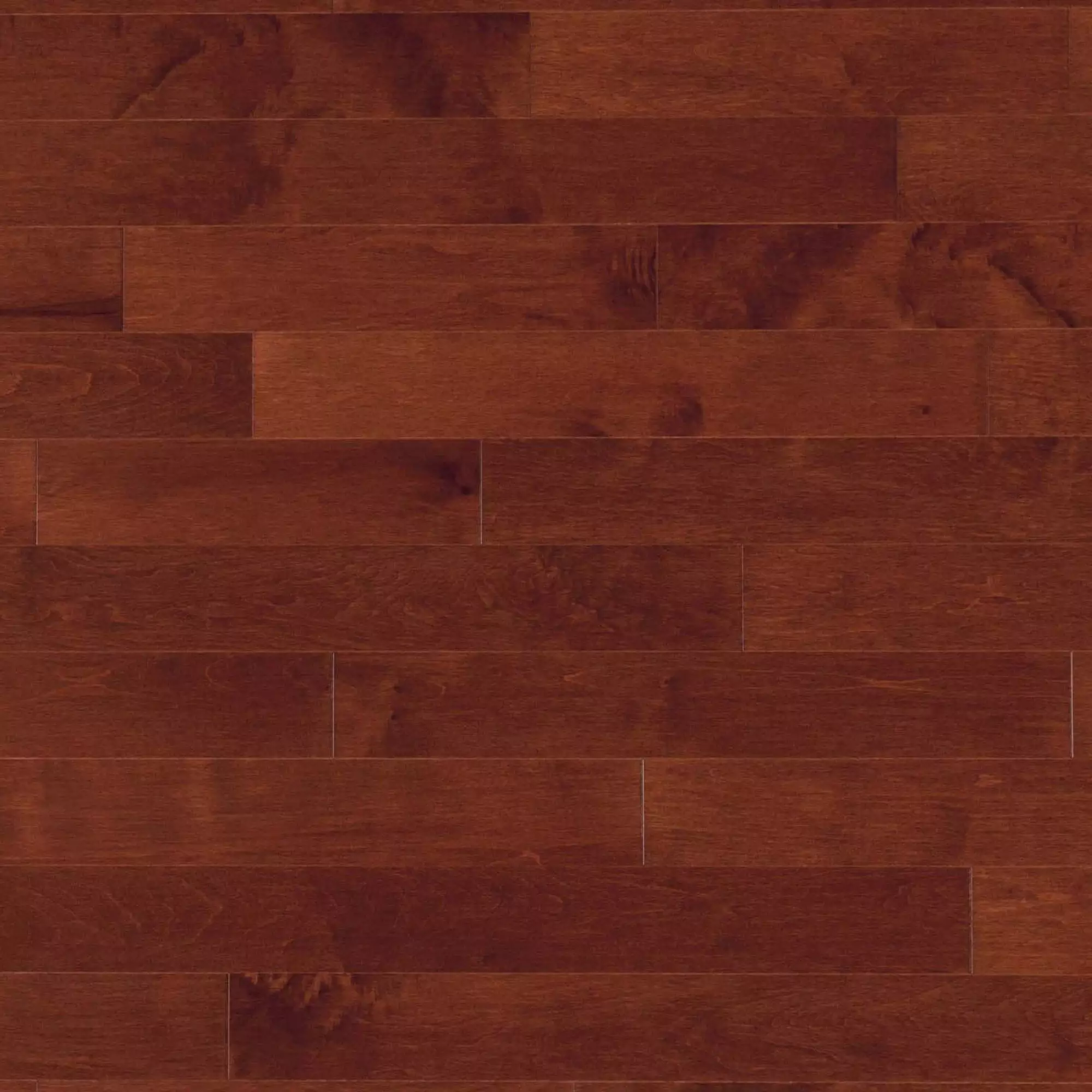 Reddish wood floors