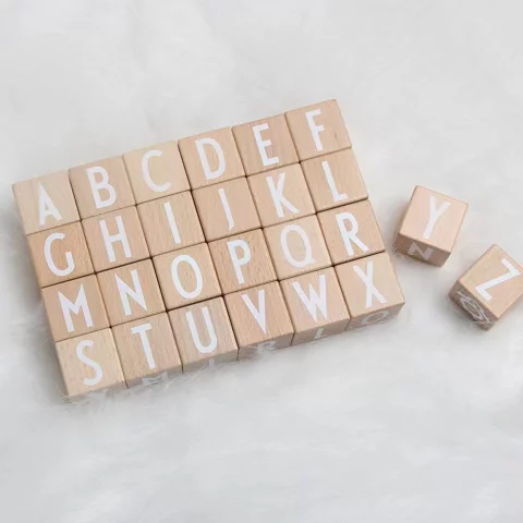 Alphabet blocks