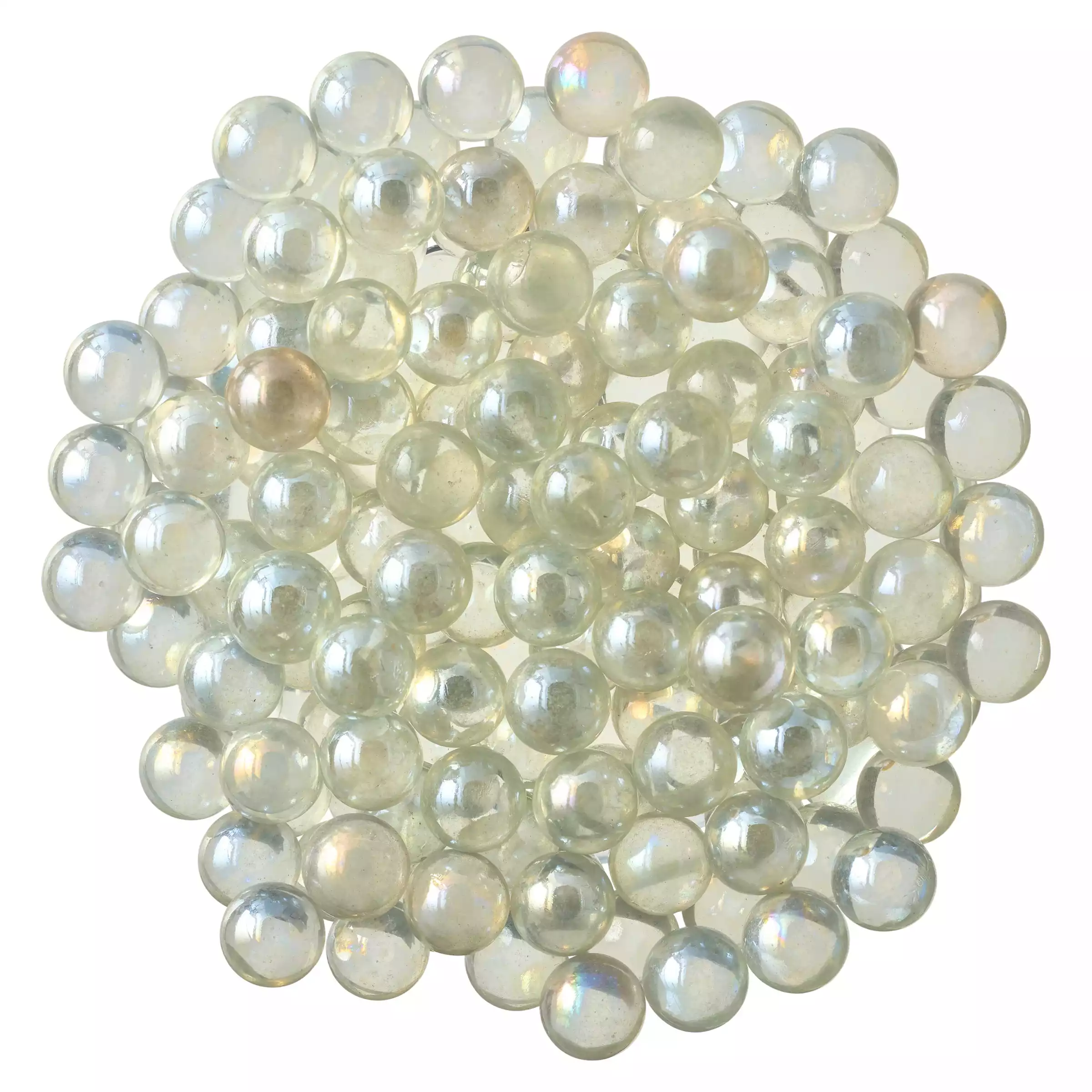 Clear marbles