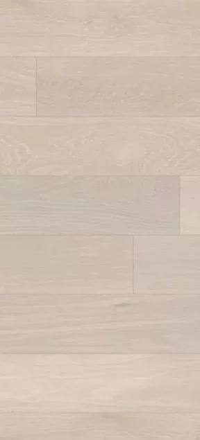 White hardwood floors